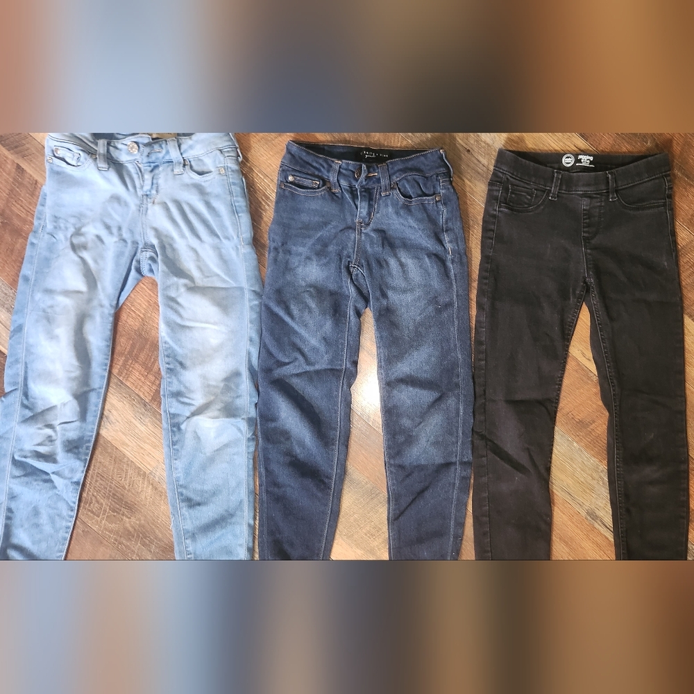 Girls sz 7 Jegging bundle